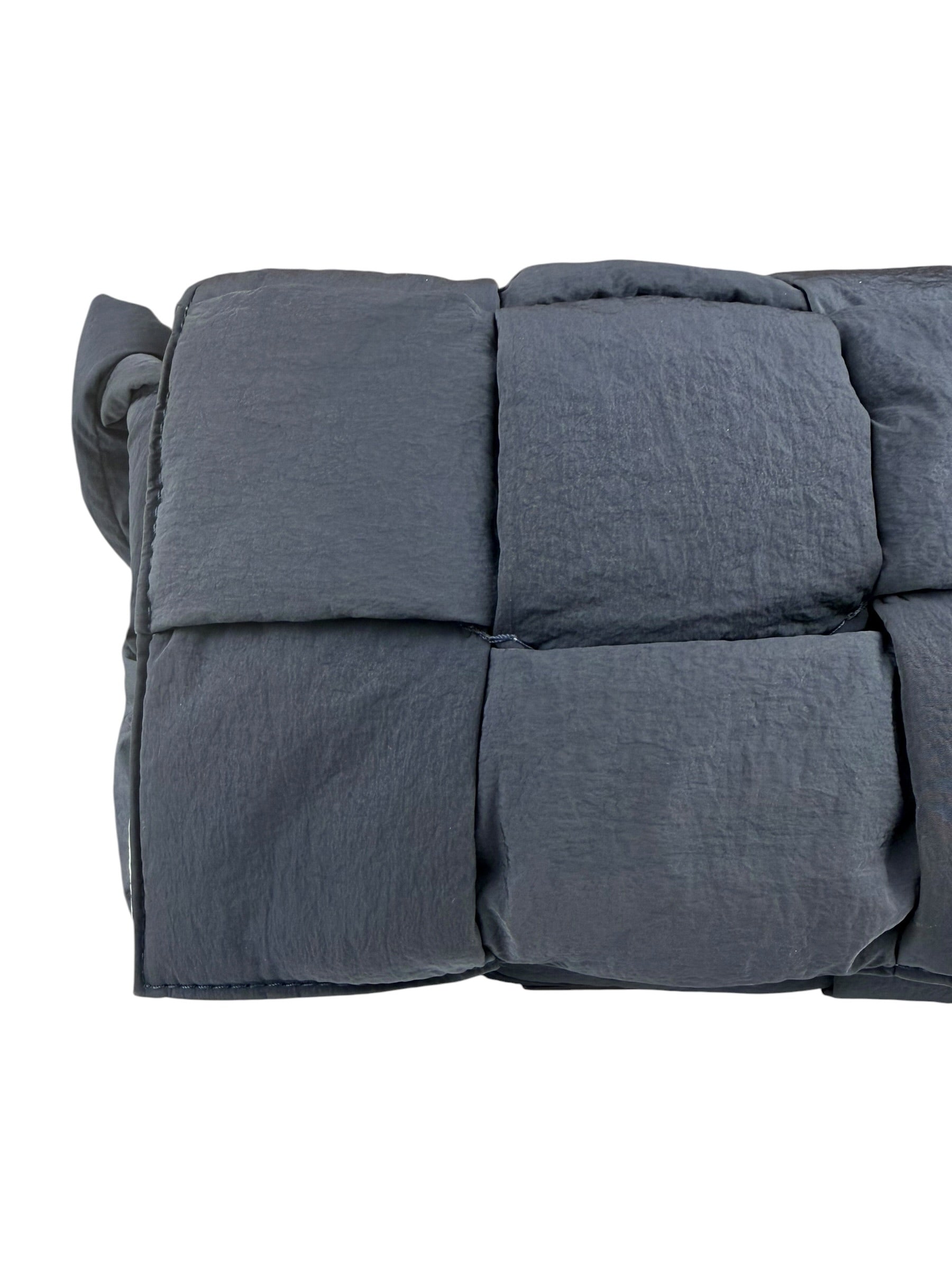 Bottega Veneta Navy Blue Padded tech Cassette Shoulder/Crossbody Bag