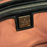 Fendi Vintage Grey/Black Knit Wool Baguette
