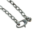 Gucci 925 Sterling Silver Interlocking GG Pendant Necklace