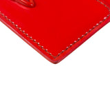 Vivienne Westwood Red Debossed Orb Card Holder