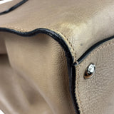 Prada Beige Glace Calf Twin Tote