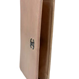Chanel Light Pink Camila Leather Long Wallet