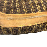 Louis Vuitton Brown Monogram Ambre Tweedy Zip GM