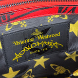 Vivienne Westwood Grafiti Plaid Boston Bag