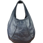 Bottega Veneta Blue Intrecciato Hobo Shoulder Bag