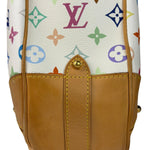 Louis Vuitton White Murakami Greta Hobo Shoulder Bag