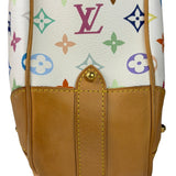 Louis Vuitton White Murakami Greta Hobo Shoulder Bag