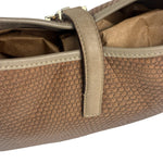 Salvatore Ferragamo Brown Lizard-Embossed Hobo Bag