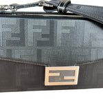 Fendi Soft Trunk Baguette Black