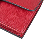 Gucci Red Interlocking G Wallet on Chain