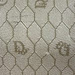 Christian Dior Vintage Beige Honeycomb Boston Bag
