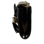 Gucci Black Leather Small Emily Chain Shoulder Bag