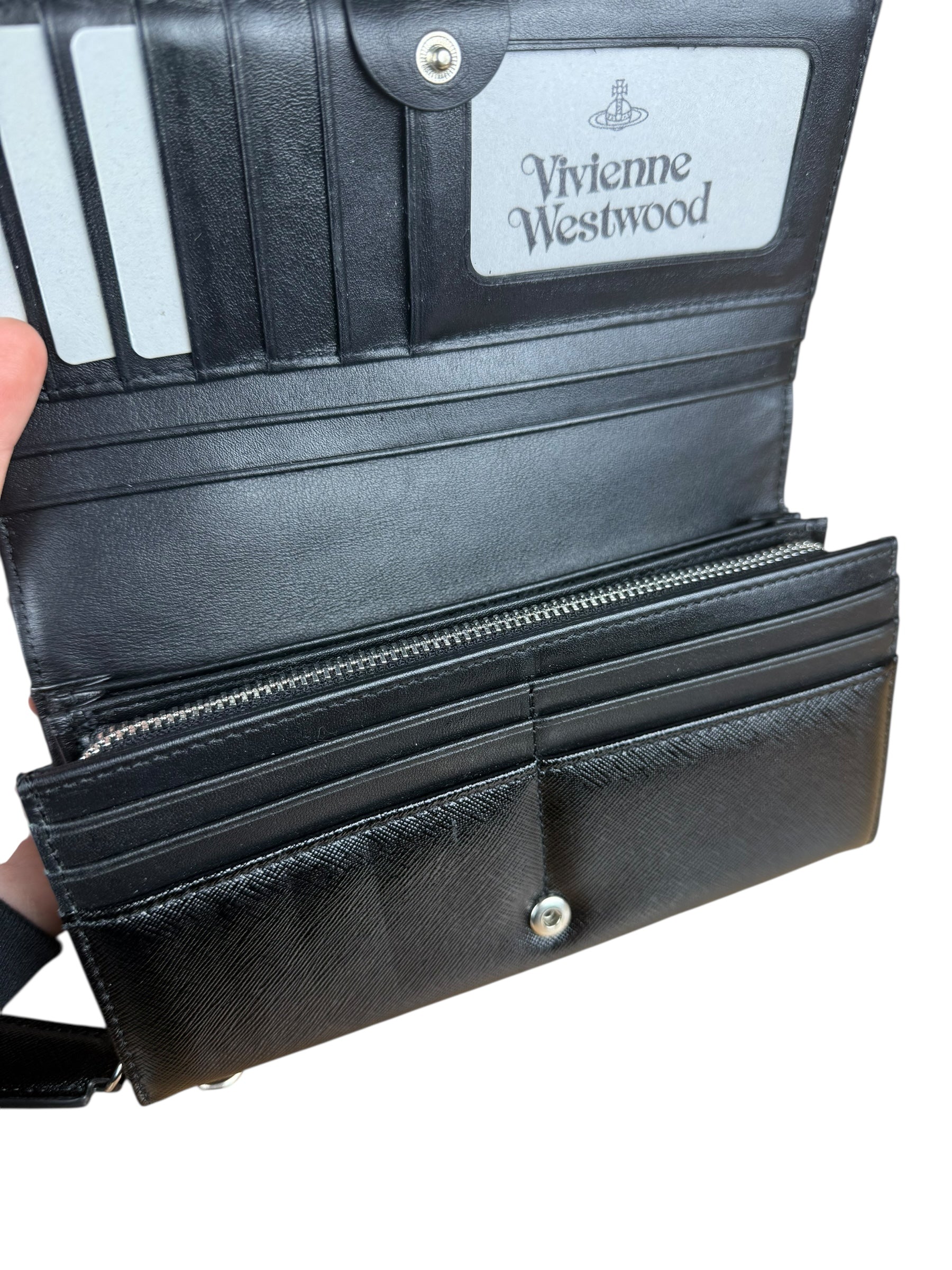 Vivienne Westwood Heart Orb Long Wallet