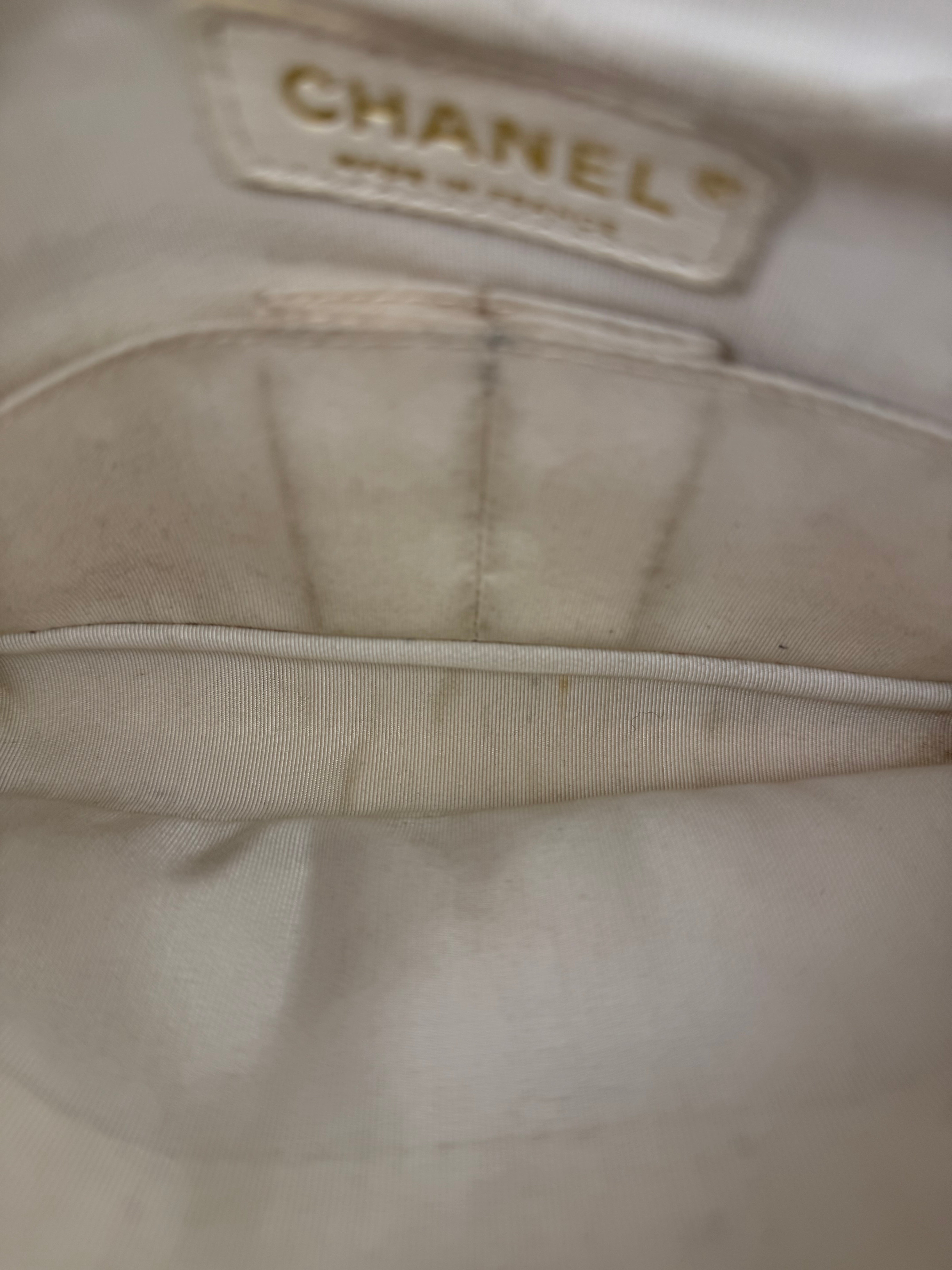 Chanel Crocodile Quilted Jersey Flap Shoulder Bag 2006