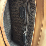 Christian Dior Bronze Coated Canvas Hardcore Shoulder Bag