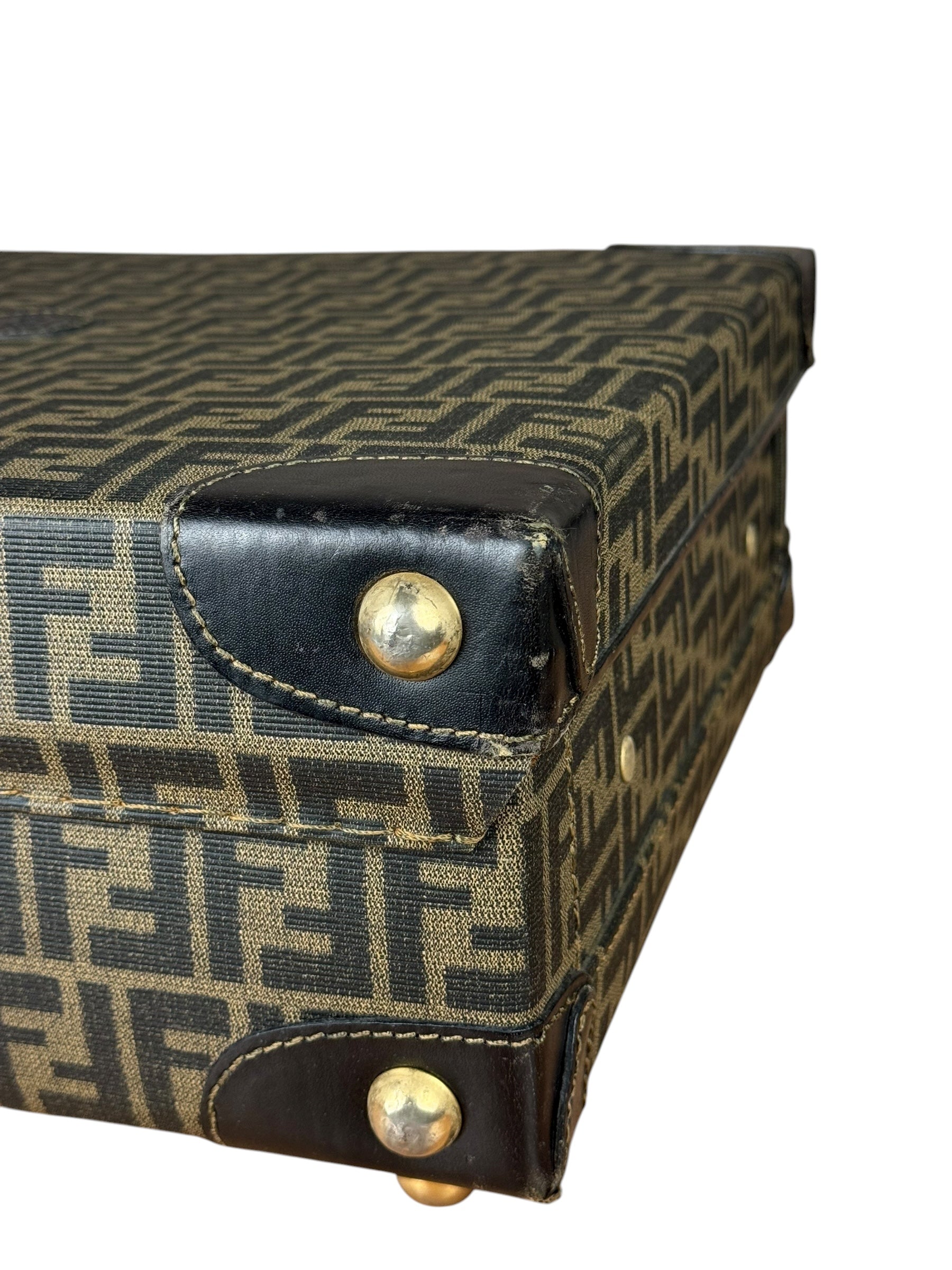 Fendi Zucca Vintage FF Briefcase
