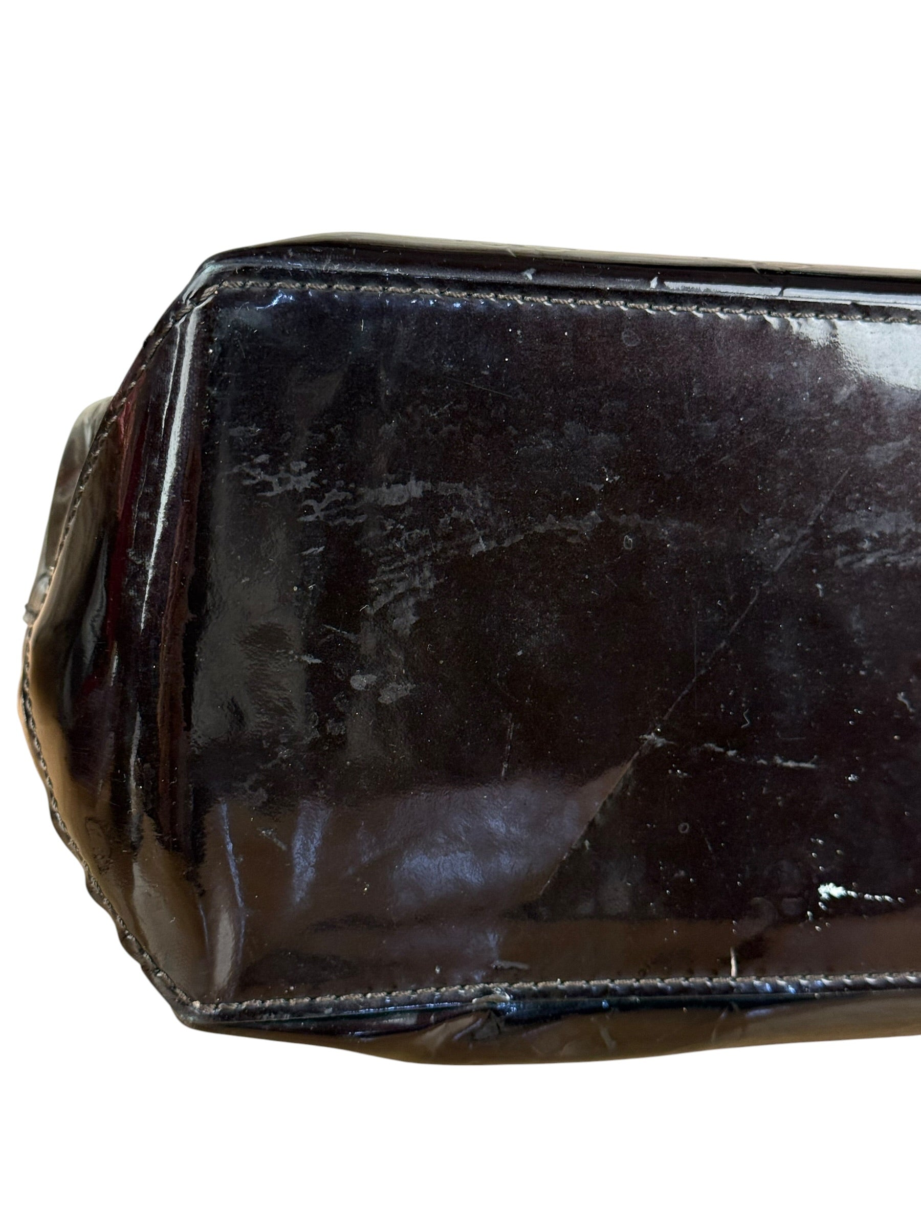 Louis Vuitton Amarante Monogram Vernis Wilshire Hand Bag PM