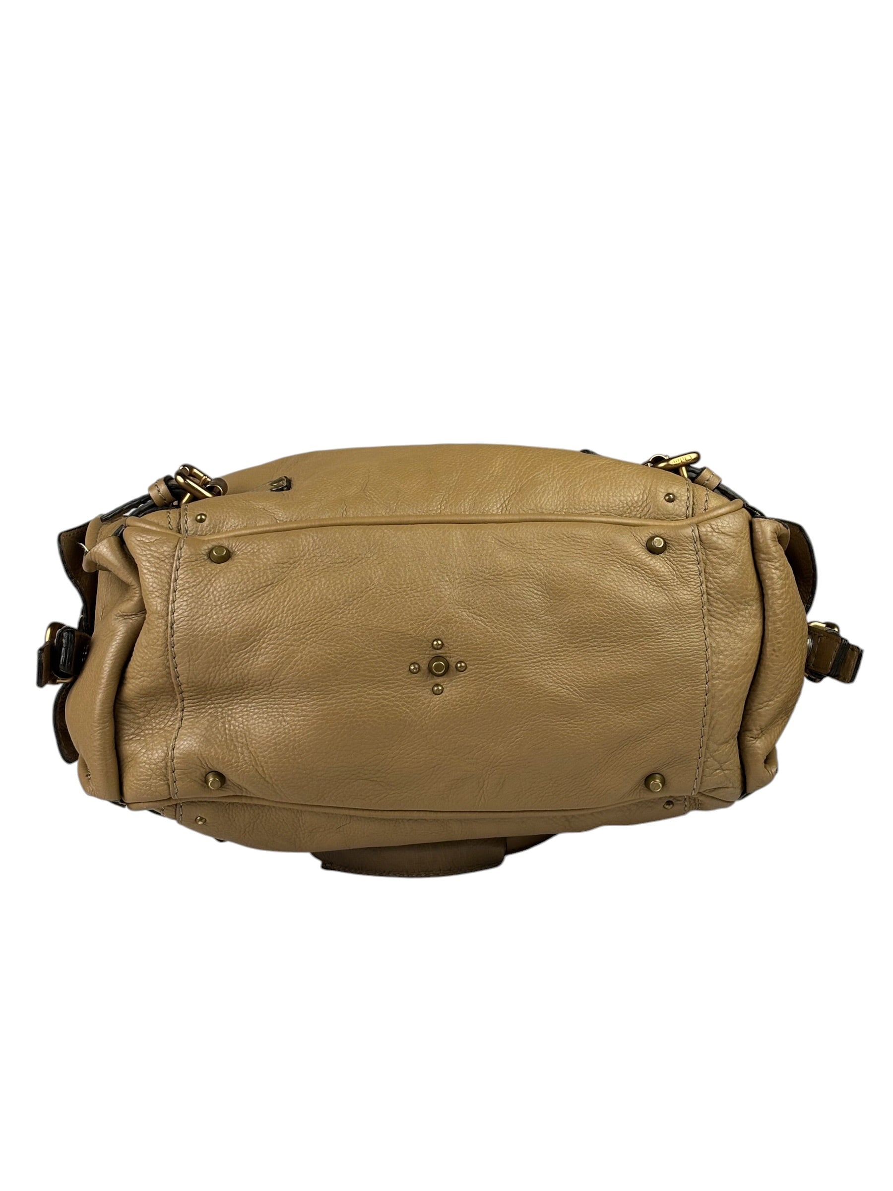 Chloe Brown Leather Paddington Shoulder Bag