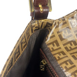 Fendi FF PVC Coated Sequin Buckle Baguette