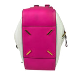 Loewe Pink/White Leather M Hammock Bag