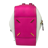 Loewe Pink/White Leather M Hammock Bag