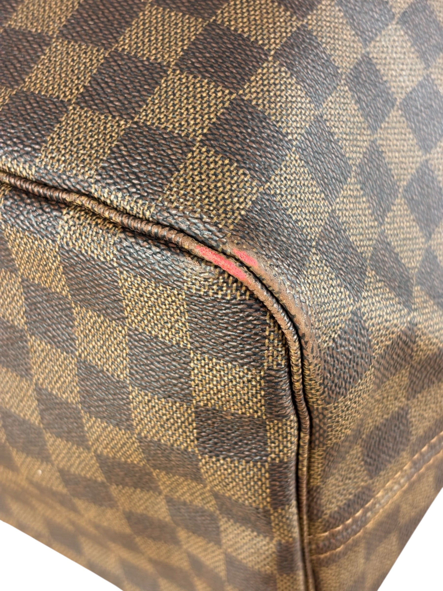 Louis Vuitton Canvas Monogram Damier Ebene Neverfull GM