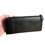 Prada Black Saffiano Leather Long Wallet