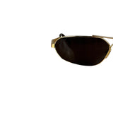 Balenciaga BB0227S Sunglasses Gold Toned Metal Frame