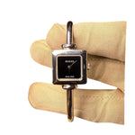 Gucci 1900L Black Square Dial Bangle
