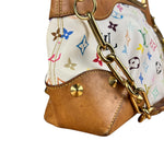 Louis Vuitton White Murakami Judy MM 2Way