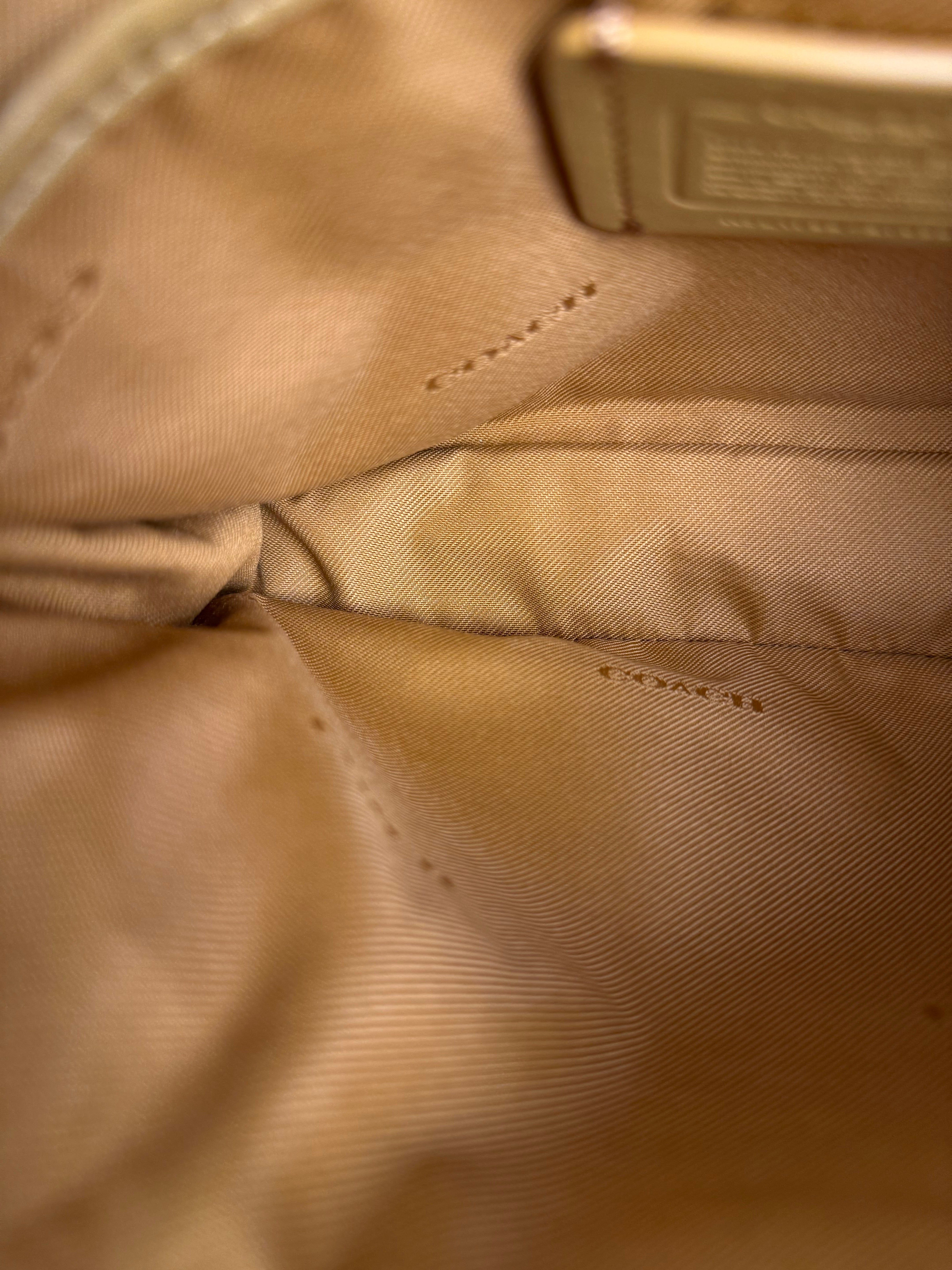 Coach Floral Cutout Print Crossbody Bag