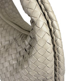 Bottega Veneta Grey Intrecciato Hobo Bag
