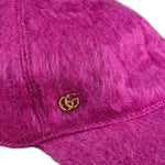 Gucci Fuzzy Fuchsia Baseball Hat
