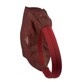 Prada Vintage Burgundy Nylon Pochette