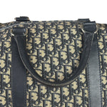 Christian Dior Vintage Black Trotter Boston Travel Bag