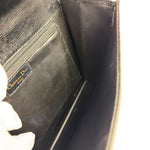 Christian Dior Black Leather Flap Bag Replacement Chain