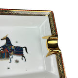 Hermes Cheval d'Orient Porcelain Ashtray