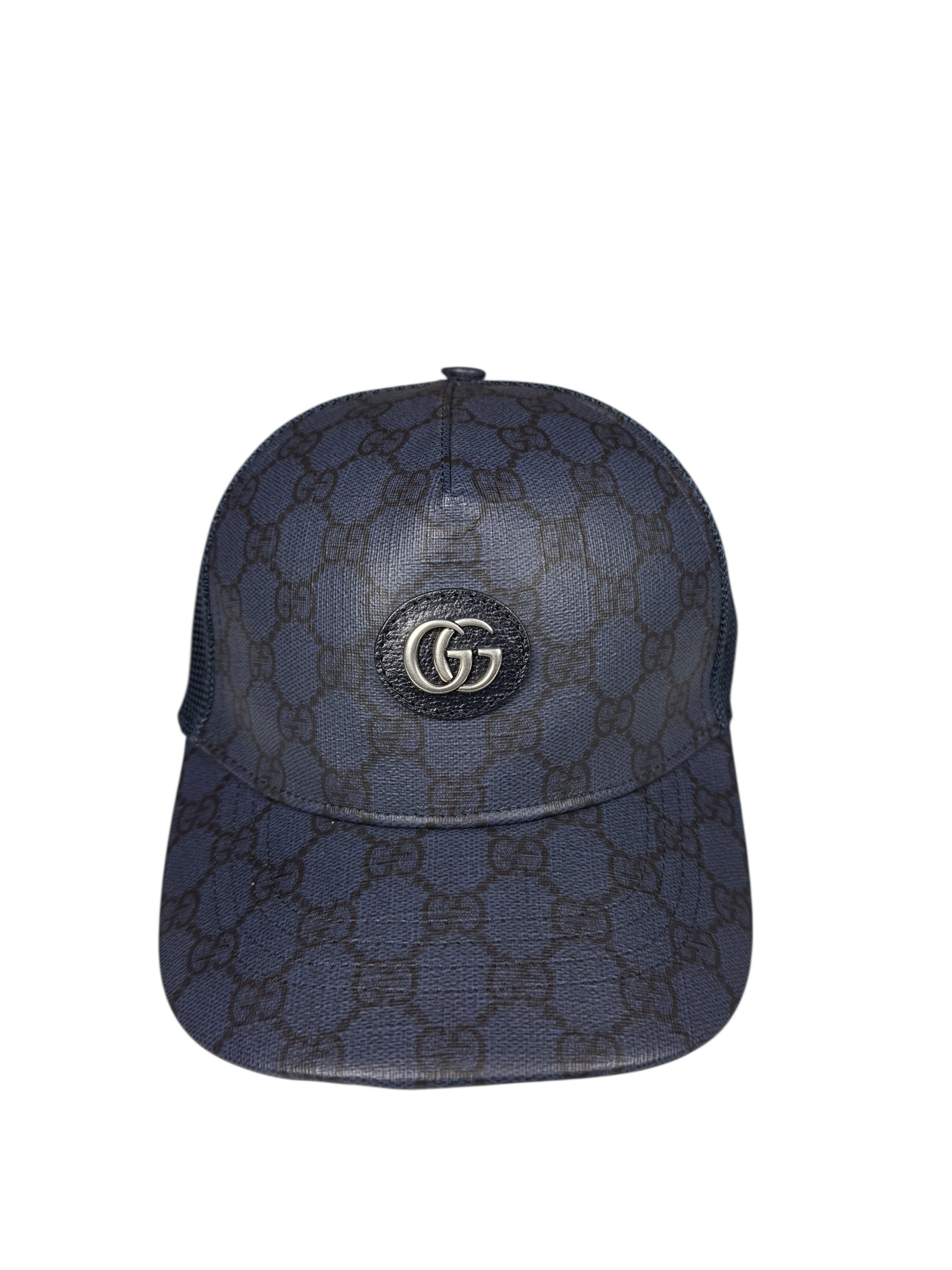 Gucci Trucker Hat Navy Blue