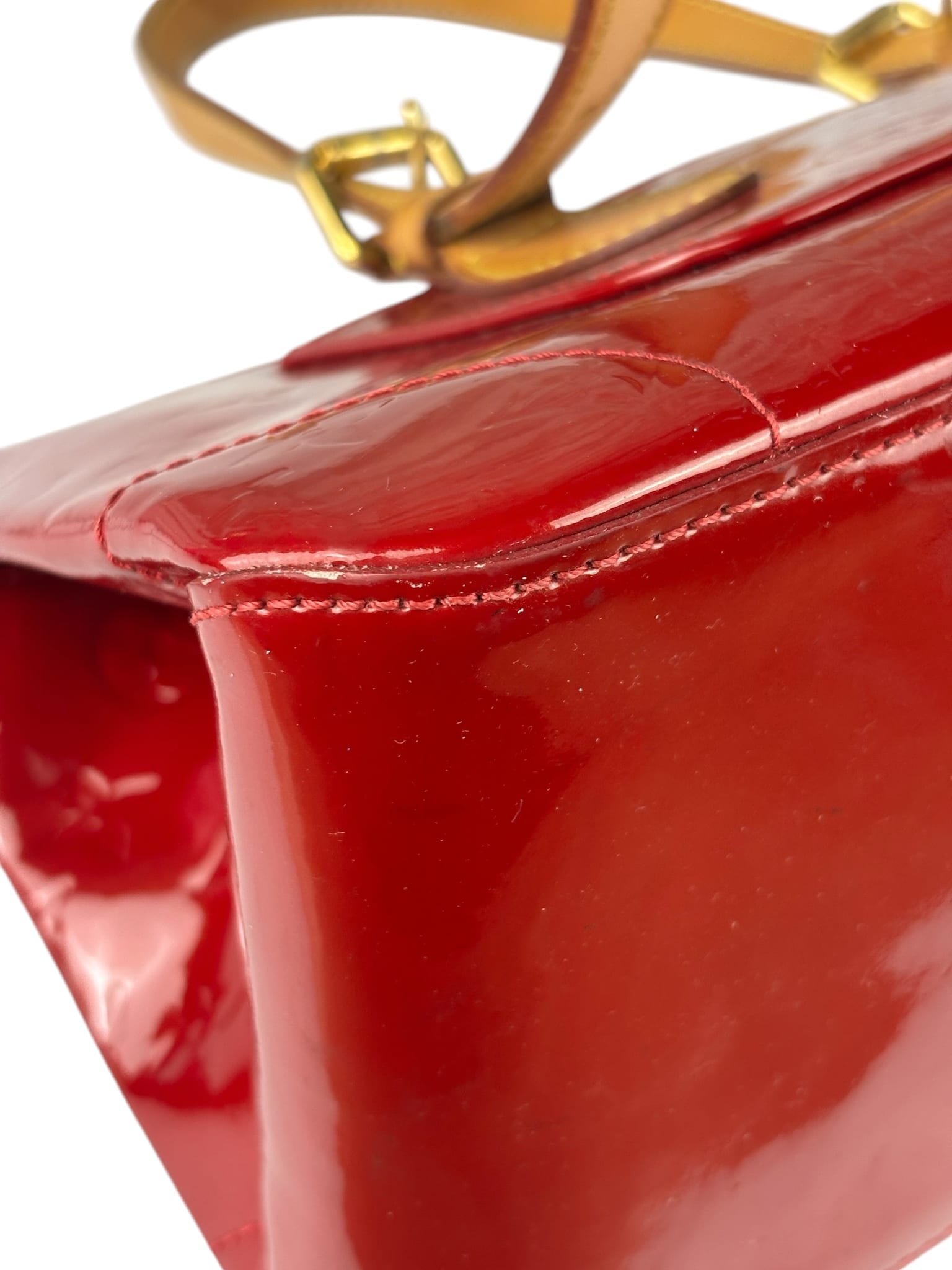 Louis Vuitton Monogram Red Vernis Rosewood Ave