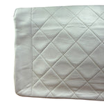 Chanel Vintage White Leather Diana Flap Shoulder Bag 1989