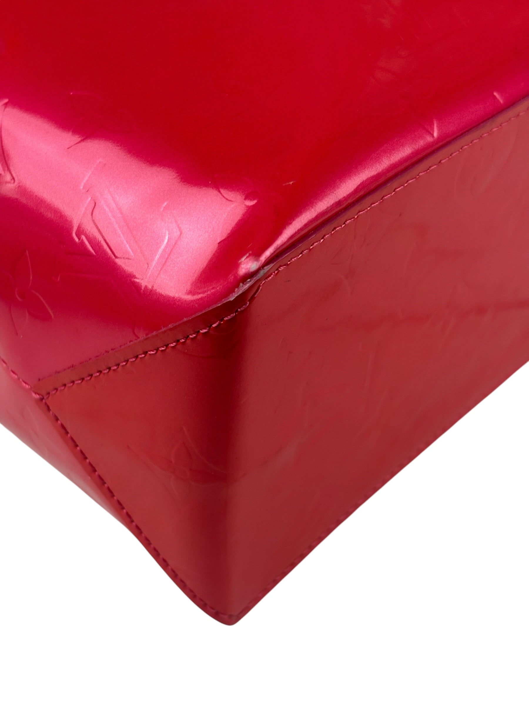 Louis Vuitton Vintage Vernis Patent Leather Monogram Reade Handbag PM
