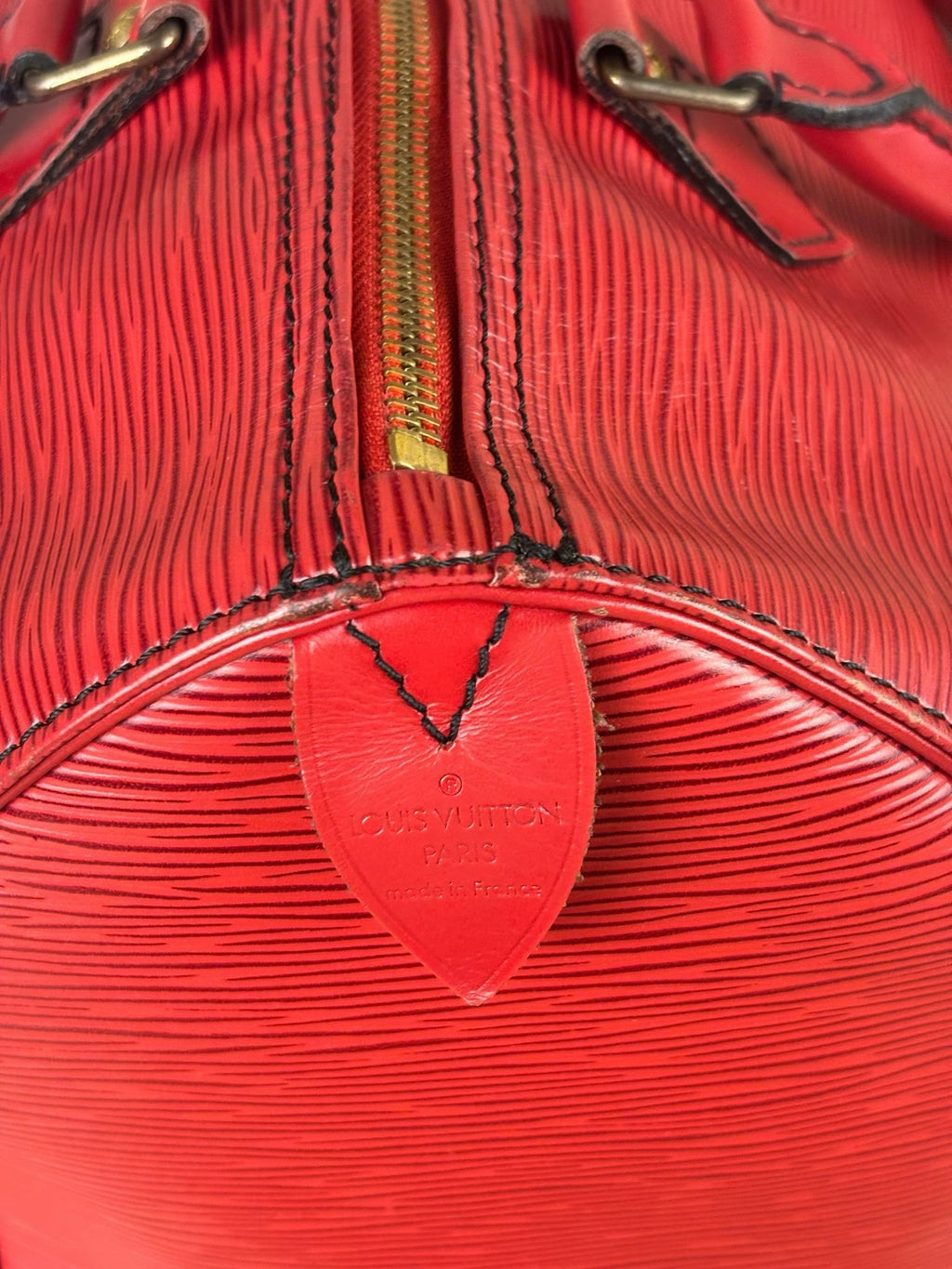 Louis Vuitton Red Epi Leather Speedy 30