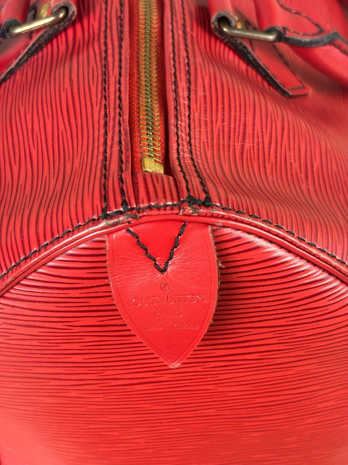Louis Vuitton Red Epi Leather Speedy 30