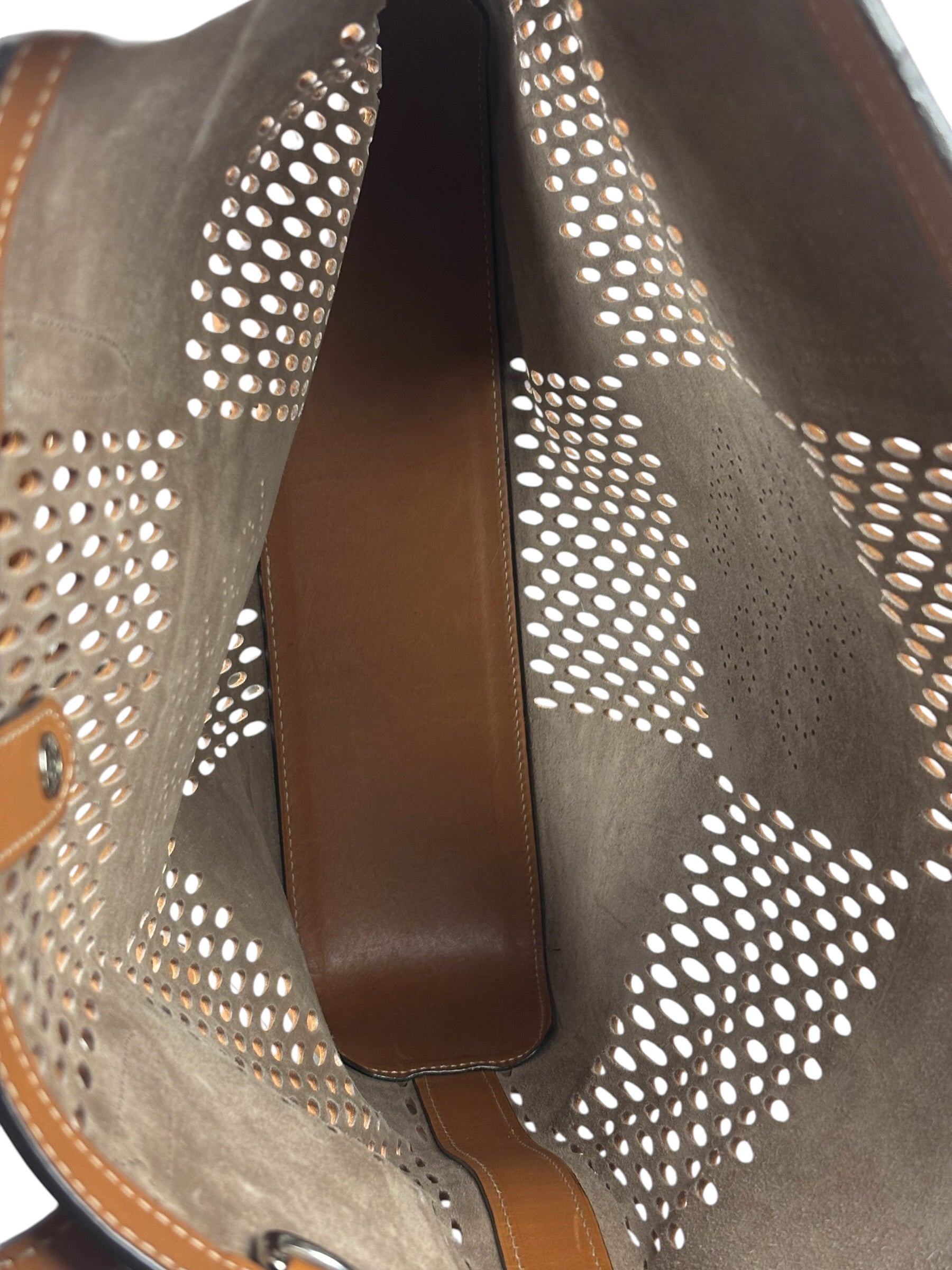 Louis Vuitton Cognac Damier Nomade Oversized Tote