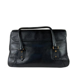 Gucci Vintage Black Horsebit Flap Bag