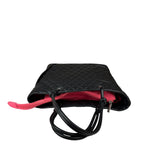 Chanel Black Quilted Calfskin Cambon Ligne Tote 2003