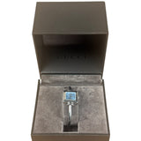 Gucci 1900L Blue Square Dial