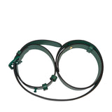 Gucci Green Leather Horsebit Shoulder Bag
