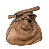 Chloe Vintage Tan Leather Paddington Shoulder Bag