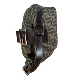 Fendi Zucca FF Mamma Baguette Shoulder Bag